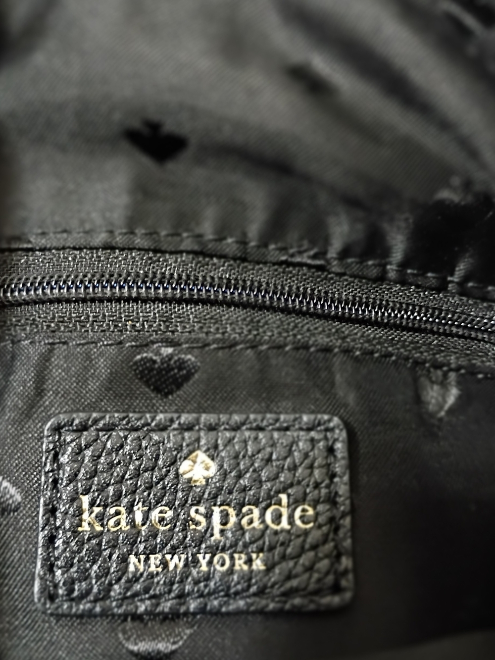 kate spade Murberry Street Vivian Hobo Bag Black Leather/ Shoulder- Adjust Strap - Picture 6 of 12